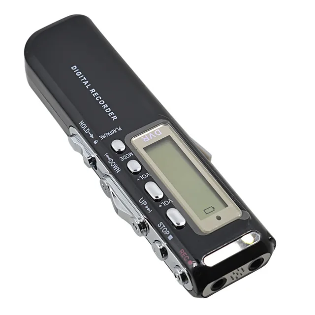 Huiton 8 ГБ Цифровой LCD дисплей времени мини телефон цифровой диктофон WAV ручка