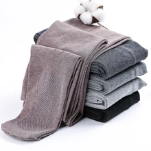 Осенне-зимние теплые чулки, женские сексуальные хлопковые колготки, колготки с эластичной резинкой на талии, одноцветные колготки, Meia Calca Fashion Medias De Mujer