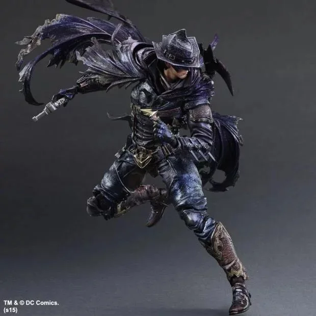 

Play Arts Timeless Sparta Timeless Wildwest Batman Action Figures DC Collectible Toys 25cm