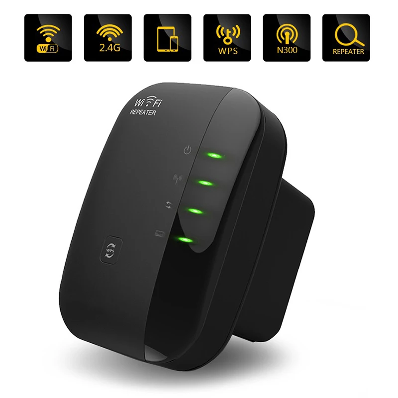 Беспроводной Wi fi репитер 300 Мбит/с 802.11N/B/G|Беспроводные роутеры| |