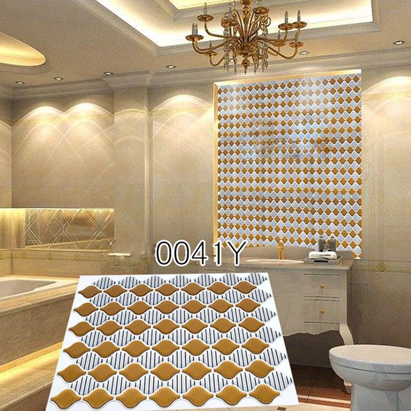 New Product 3D Kitchen Bathroom Epoxy Wall Stickers Self-adhesive Wallpaper Decorative Wall Stickers Waterproof and Oil Proof