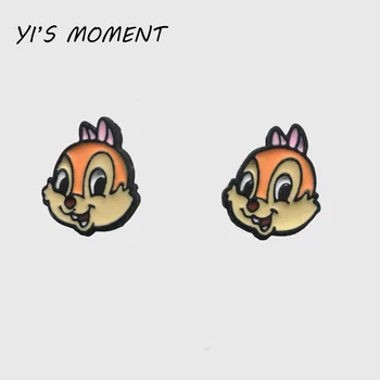 

new model birthday Gift Enamel Animal Jewelry Lovely Earrings Women Earing for kids