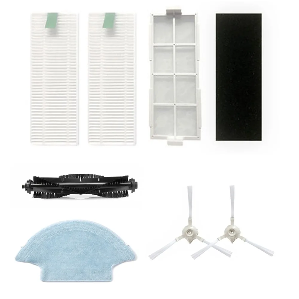 

Main Brush Side Brushes Cleaning Mop Dust Box Heap Filter set For 360 S6 Robot Vacuum Cleaner Parts Washable Accessories