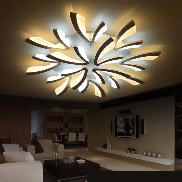 110v 220v Acrylic Modern Ceiling Light Plafondlamp Ceiling Decoration