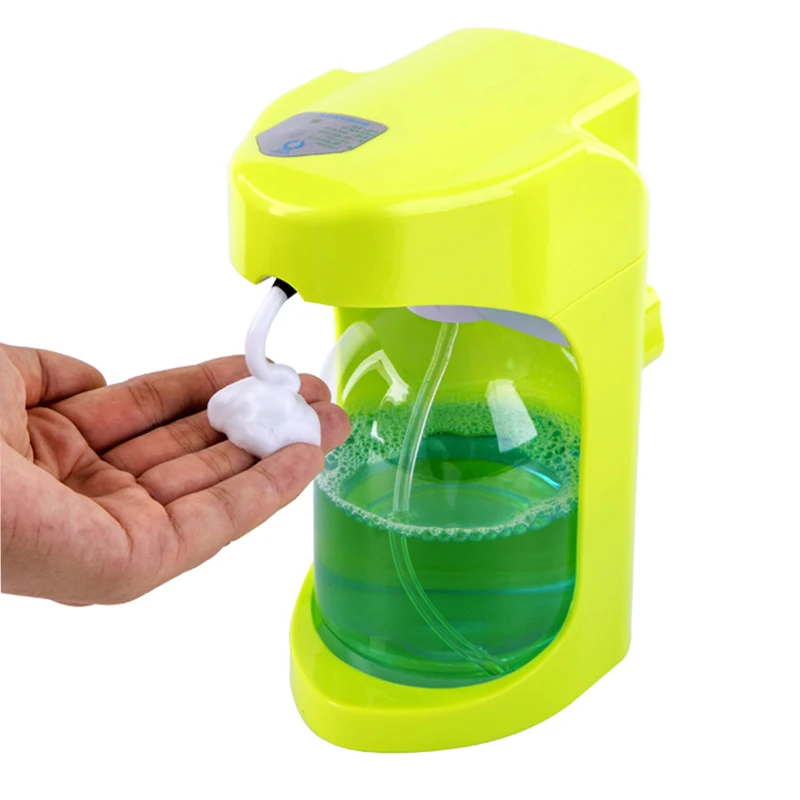 

500ML Foam Dispenser Soap Automatic Touch Soap Dispenser Smart Countertop Dispenser Automatic Refill Foaming Soap Dispenser