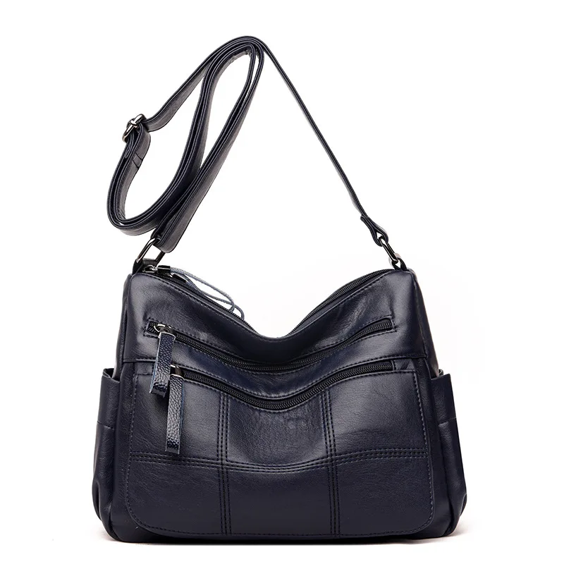 High Quality Women's Genuine Leather Handbags Shoulder CrossBody Bags Lady Fashion Messenger Bag Big Size Hobos Women Bags цена High Quality Women's Genuine Leather Handbags Shoulder CrossBody Bags Lady Fashion Messenger Bag Big Size Hobos Women Bags цены онлайн