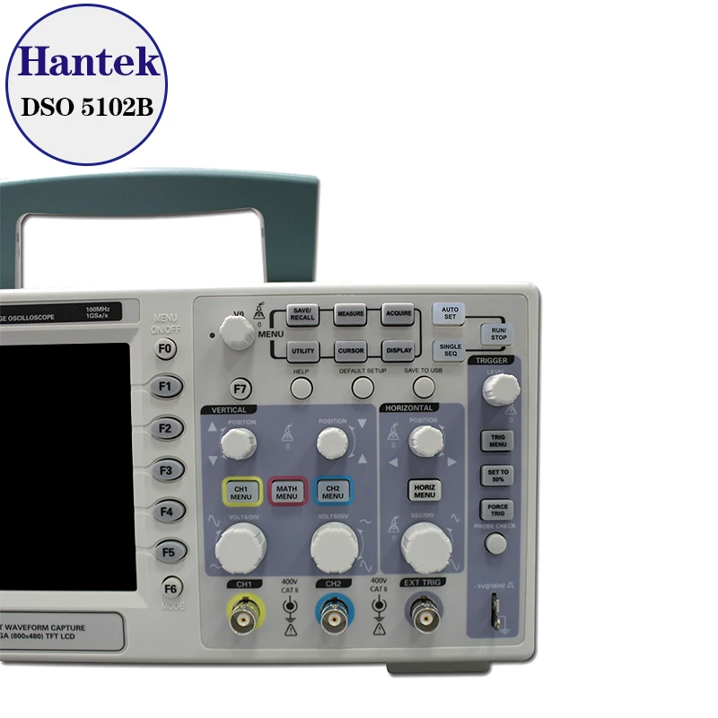 Flash Deal Hantek DSO5102B Digital storage oscilloscope 100MHz 1GSa/s better than ADS1102CAL+ 2