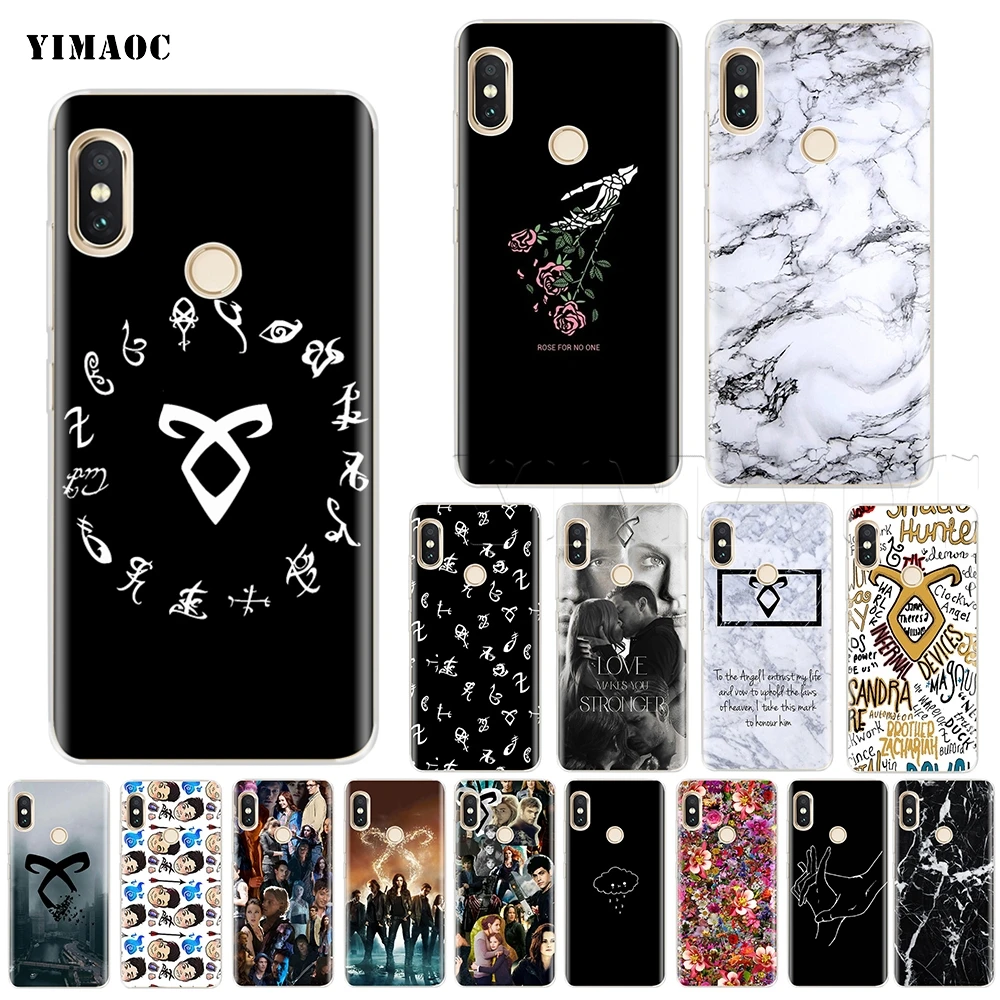 

YIMAOC Shadowhunters Runes Silicone Case for Xiaomi Redmi Note S2 4 4x 4a 5 5a 6 7 Go Pro Plus