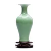 Vintage Ceramic Vase Home Decoration Chinese Shadow Green Glaze Porcelain Vase Flower Decoration Adornment Furnishing Articles 4