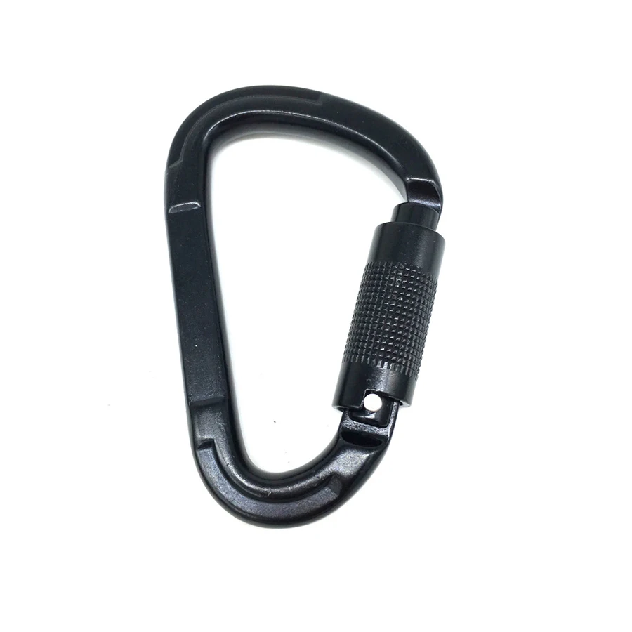

PENGROAD Aluminum Carabiner for Aerial yoga hammock CE Certificated Silver 25KN DType Yoga Hardware For Aerial Dance Accessories