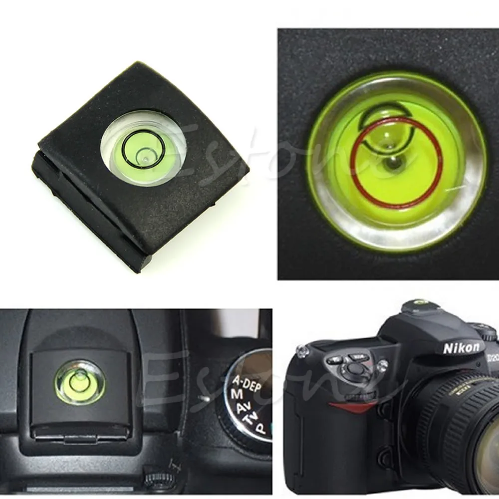 Горячий башмак Крышка пузырьковый уровень для Canon Nikon Olympus Pentax DSLR дропшиппинг