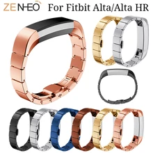 Luxury Stainless Steel watch Strap For Fitbit Alta/Alta HR bracelet Replacement Wrist Smart Watch Accessory Bands Watches straps Luxury Stainless Steel watch Strap For Fitbit Alta/Alta HR bracelet Replacement Wrist Smart Watch Accessory Bands Watches straps