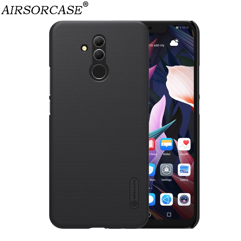 

NILLKIN Phone Cases for Huawei Mate 20 lite Case Cover Hard PC Protective Shell Frosted Back Cover & HD Screen Protector