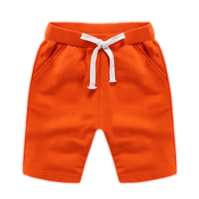 Children Summer Shorts Cotton Solid Elastic Waist Shorts For Boys Girls Brand Sports Pants Toddler Panties Kids Beach Clothing 3