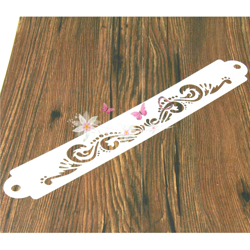 3 шт. трафареты для выпечки 310 х45 мм|flower cake|baking toolscake mold |