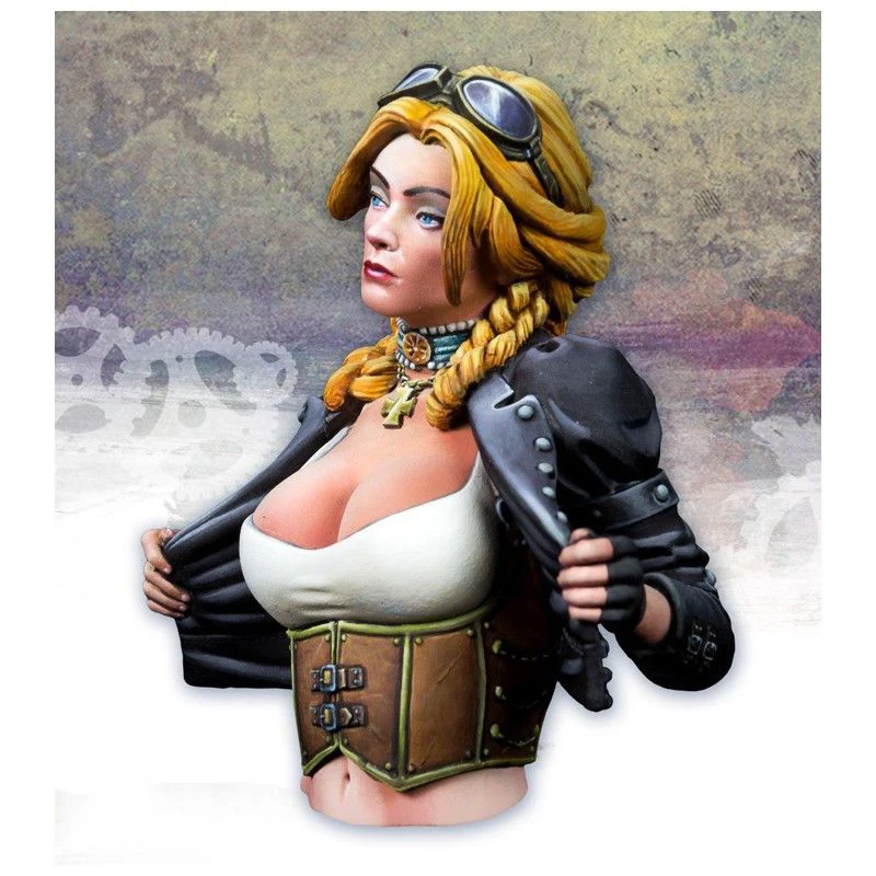 

1/12 Sarah Kilmister fantasy red coat soldier toy Resin Model Miniature Kit unassembly Unpainted