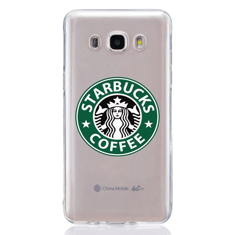 For Samsung Galaxy A3 A5 2016 2017 A300 A320F A510 A520F TPU Colorful Soft Starbucks pattern Design Cover Case Fundas F302