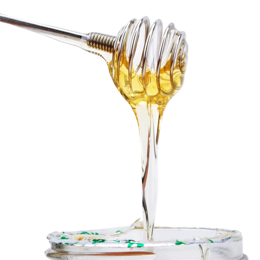 400 pcs New Arrive Stainless Steel Honey Spoon Stick Kitchen Honey Stir