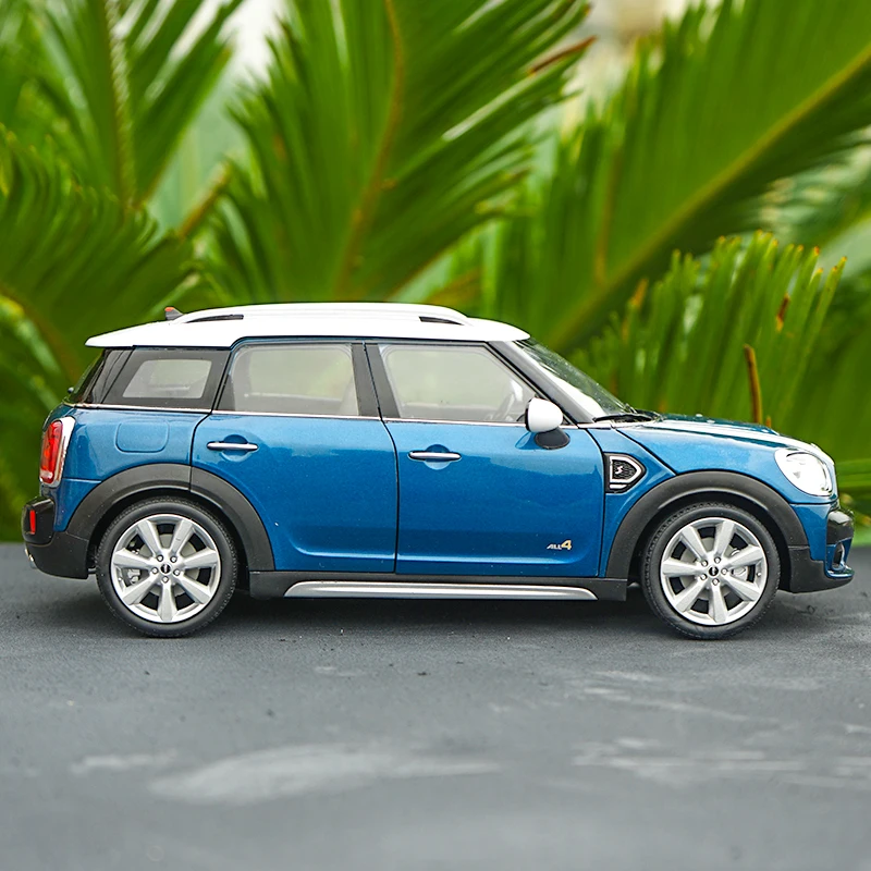 Высокое моделирование 1:18 земляк мини cooper S цинковый сплав модель расширенная
