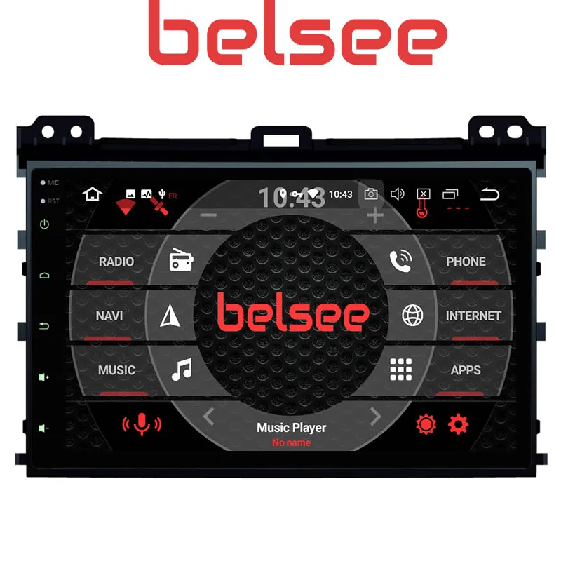 Clearance Belsee 9" IPS Screen Octa core Player Android 8.0 Car Head Unit Radio Navigation for Toyota Land Cruiser Prado 120 Lexus GX470 0 Clearance Belsee 9" IPS Screen Octa core Player Android 8.0 Car Head Unit Radio Navigation for Toyota Land Cruiser Prado 120 Lexus GX470 0