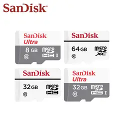 Карта памяти SanDisk 64 Гб 32 GB Micro SD Card 8G Class10 флэш-карты памяти MicroSDHC карта MicroSDXC для ПК для вождения Регистраторы