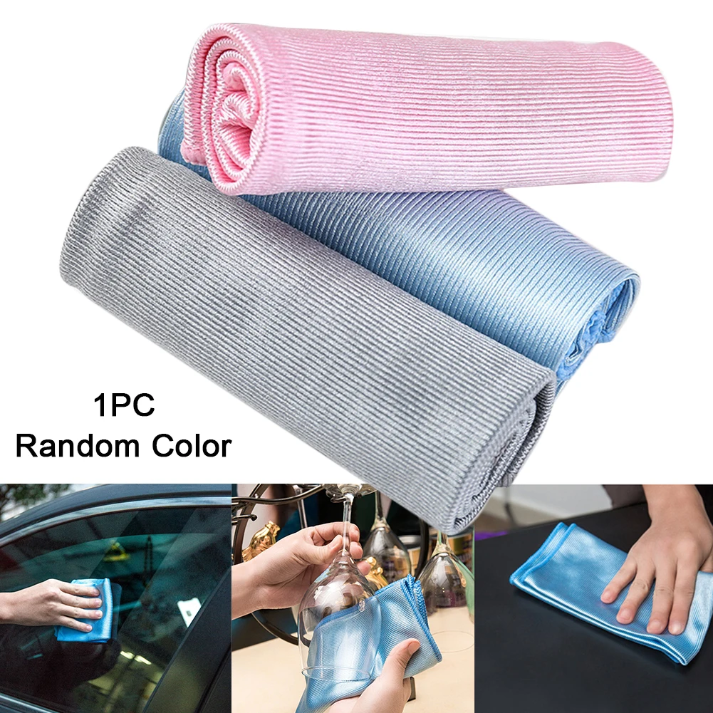 

Multifunctional Practical Home Water Absorption Housework Reusable No Scratch Wiping Microfiber Square Shape Clean Cloth Durable