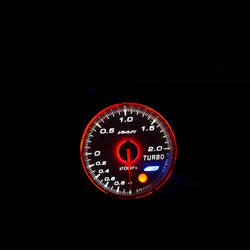 Boost Gauge 60MM 2.5inch Turbo Meter Advanced defi CR Series Gauge with