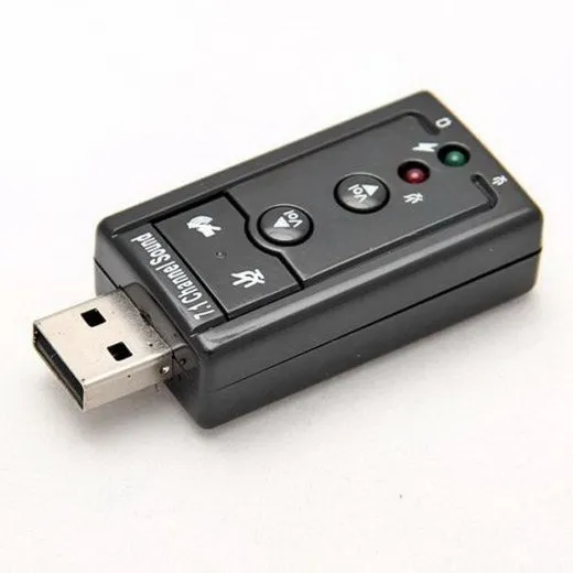 Внешняя звуковая карта USB адаптер виртуальной звуковой карты 7 1 ch 2 0 микрофон