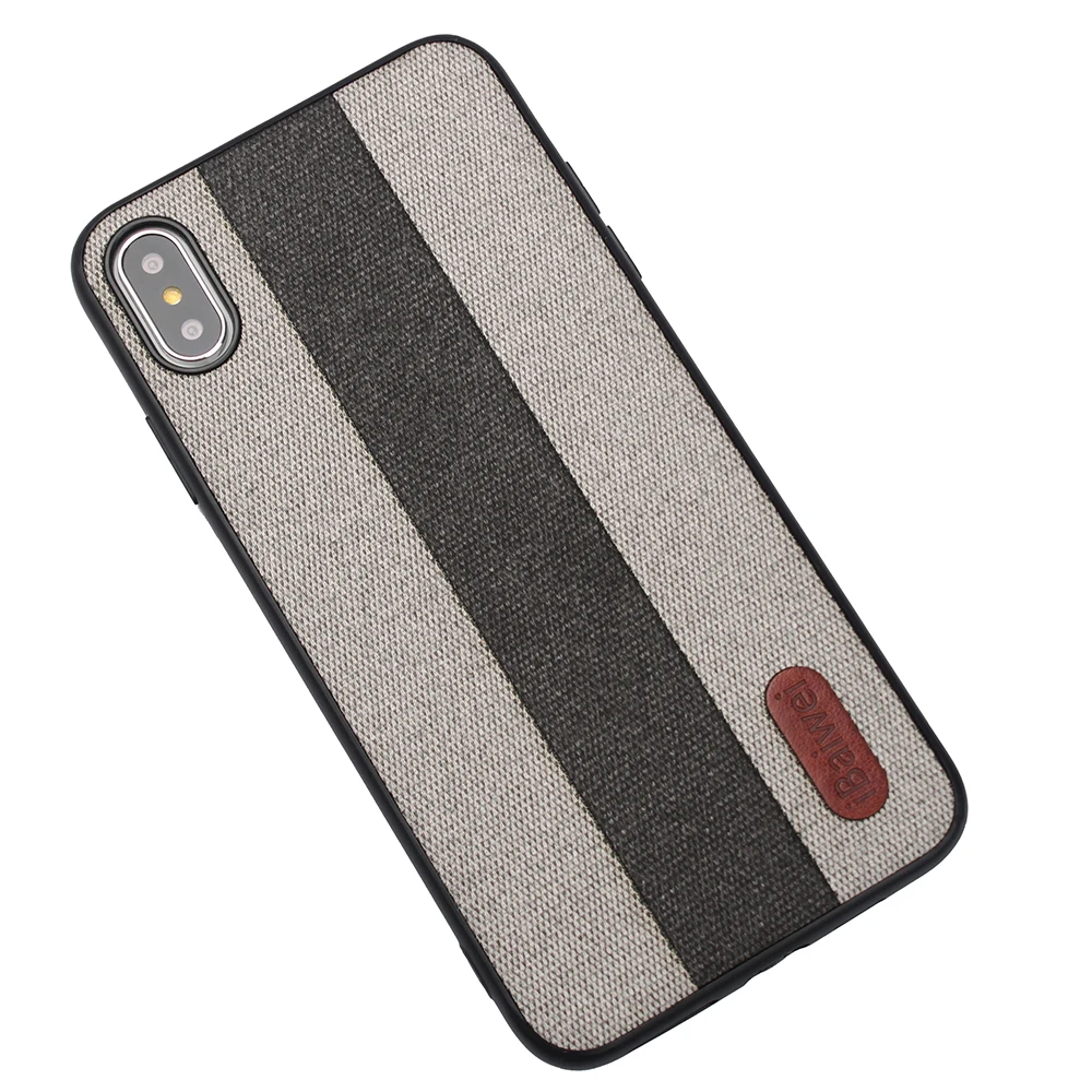 Cloth Texture Case for Apple Iphone XS Max High Quality Fabric Protection Shells Xs Hard PC Phone Cove |