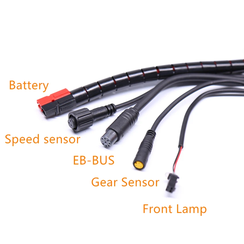 Top Bafang BBSHD 48V/52V 1000W Ebike Electric bicycle Motor 8fun mid drive electric bike conversion kit with Brake sensor 5