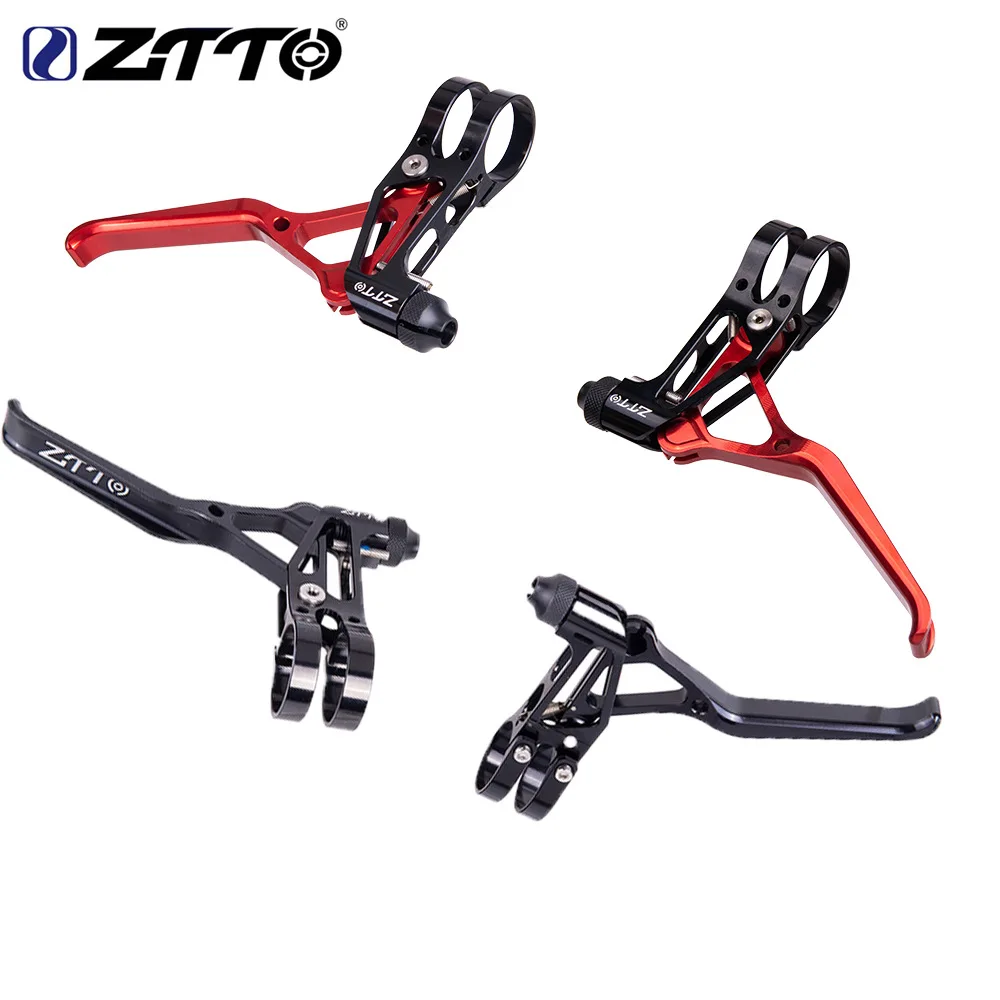 

Folding bicycle V brake lever ultra light for brompton bike bmx modified brake handle about 67g black red