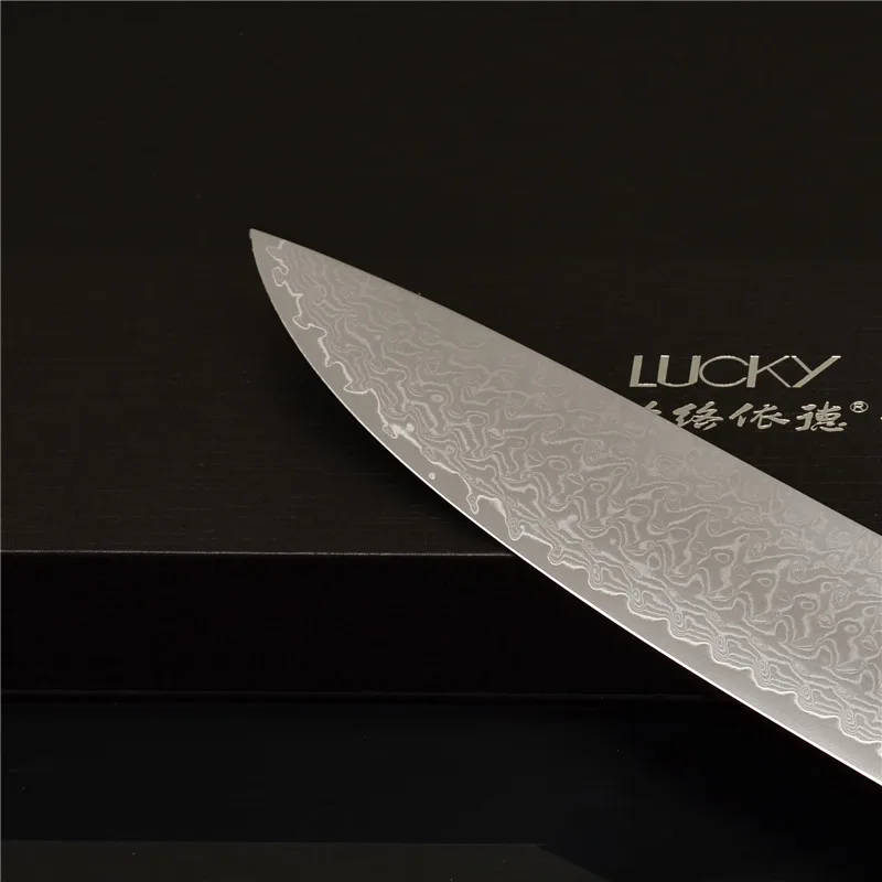 8inch,10inch Damas chef knife Japan Damascus VG10 cooking knives Handmade Forged kitchen knife with sandal handle 46