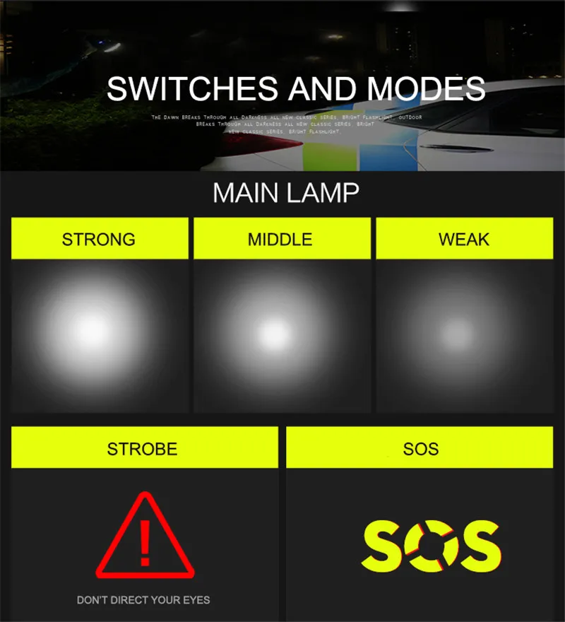 CREE torch 3