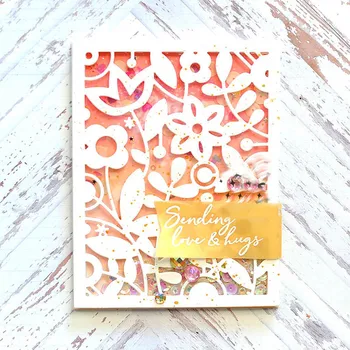 

Metal Cutting Dies Craft Dies Flower Leave Rectangle Border for DIY Scrapbooking Invitation Album Card Decorations Hot Sale Dies