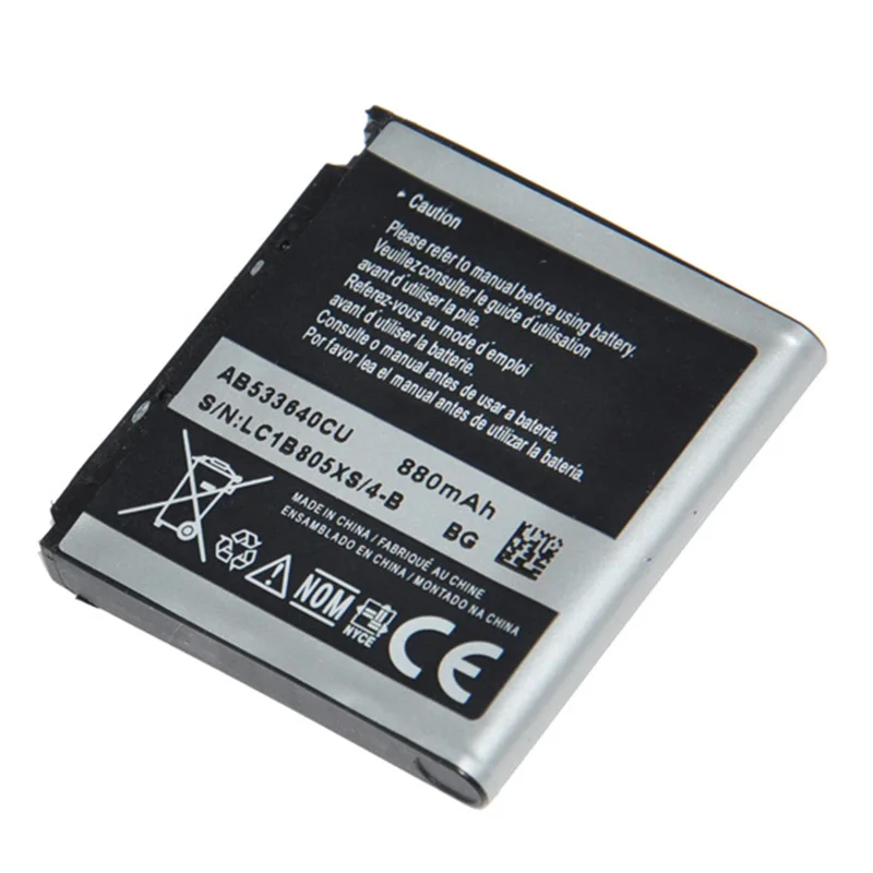 Cellphone Replacement Battery AB533640CU For Samsung G608 G600 C3110C
