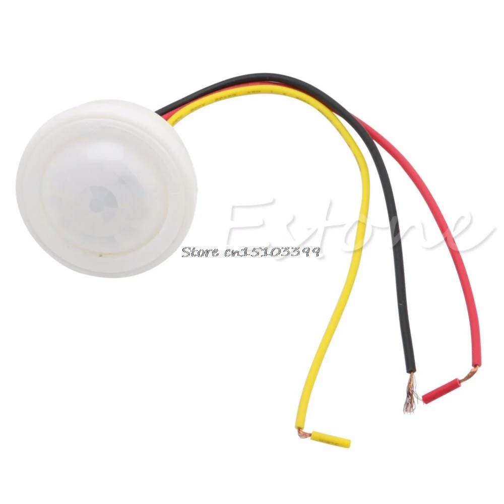 

360 Degree AC 220V Infrared PIR Motion Sensor Switch For Light 100W Max NEW G08 Drop ship
