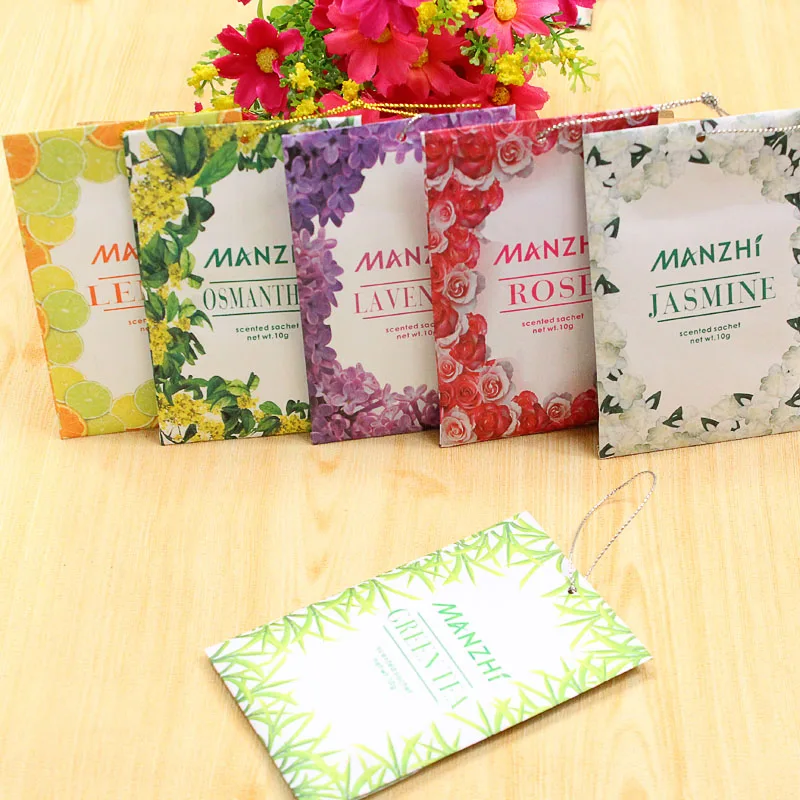 5 pcs Natural Wardrobe Aromatherapy mildew moth Air Freshener For Home