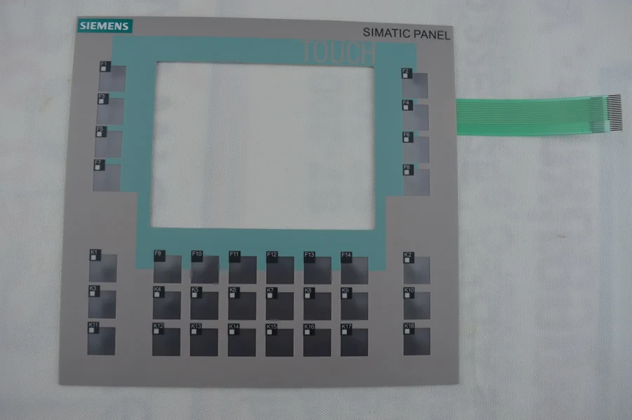 Мембранная клавиатура для 6AV6642-0DC01-1AX1 для slemens OP177B клавиатура HMI, Мембранного переключателя, системы визуализации simatic hmi клавиатуры