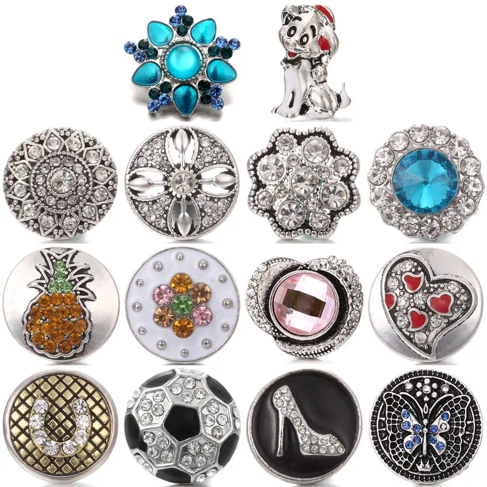 

Wholesale DOG metal snap buttons, 18mm ginger snap buttons fit armband bracelets TZ1042