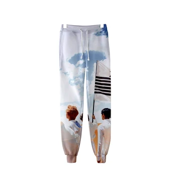

Kpop ATEEZ Group Photo 3D Print Spring Sweatpants Fashion Casual Jogger Pants Casual Warm and men Pants