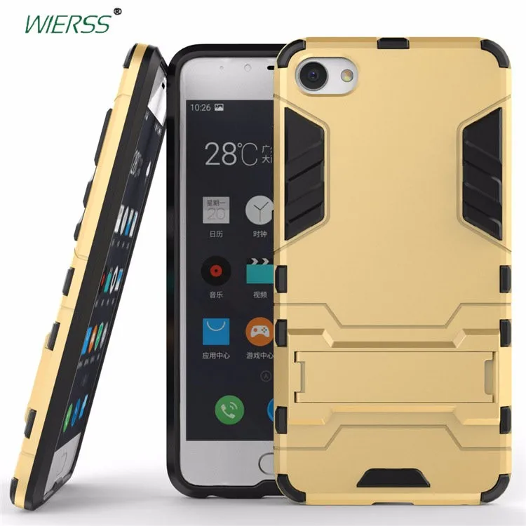 meizu phone case with stones black 3D Shockproof Stand Case for Meizu m6 note Combo Armor CASE Case Cover meizu phone case with stones craft