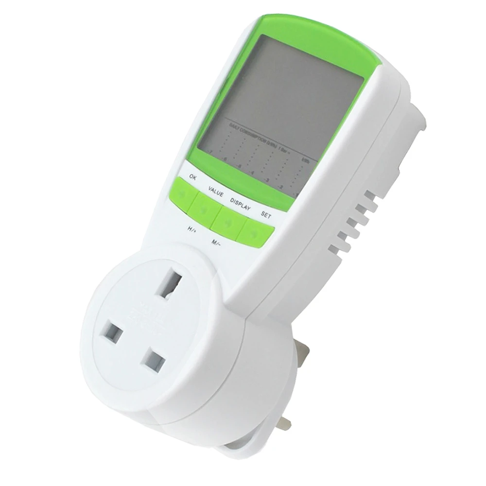 

Energy Power Meter Watt Volt Amp Frequency Monitor Analyzer 230V energy monitor volt amp watt meter medidor de energia