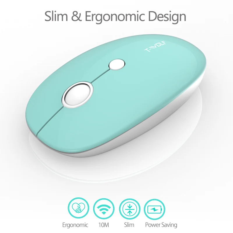 T-WOLF Q12 Slim Wireless Mouse (5)