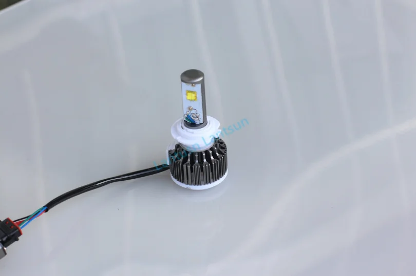 Onepair30wLEDheadlightH7noradiointerferenceCreechips6000k