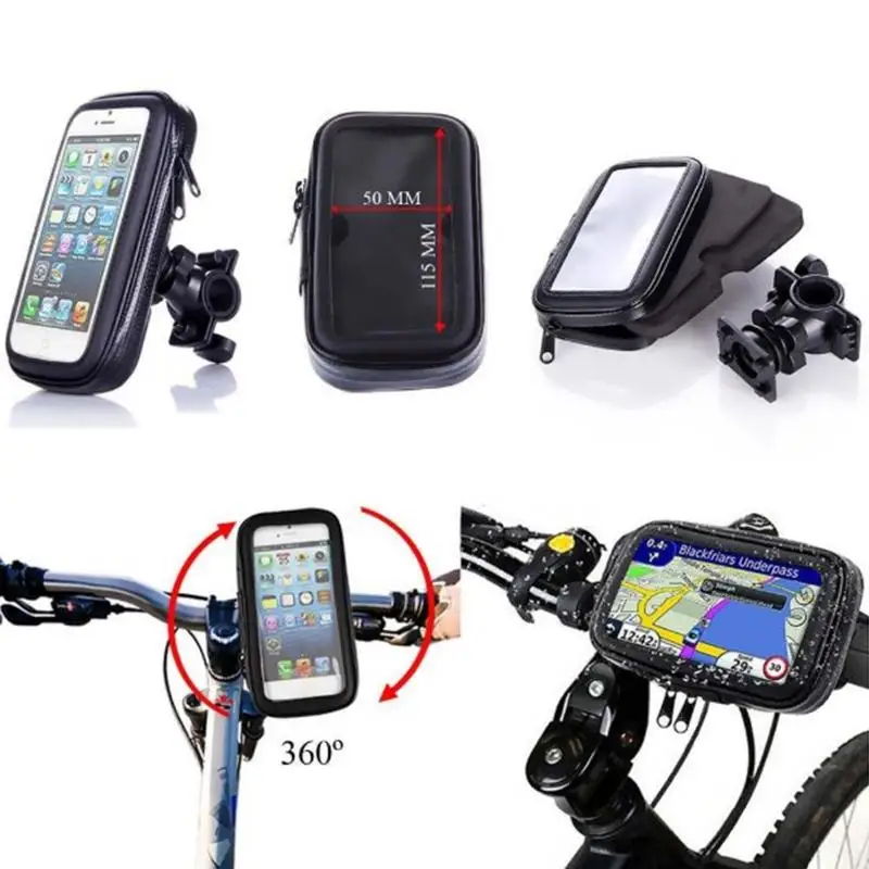 LumiParty Outdoor Waterproof Bike Bicycle Mobile Phone Stand Holder