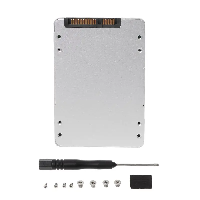 

Mini SATA USB 2.0 to SATA SSD Adapter External HDD Enclosure Hard Disk Caddy Case 7mm Laptop Desktop