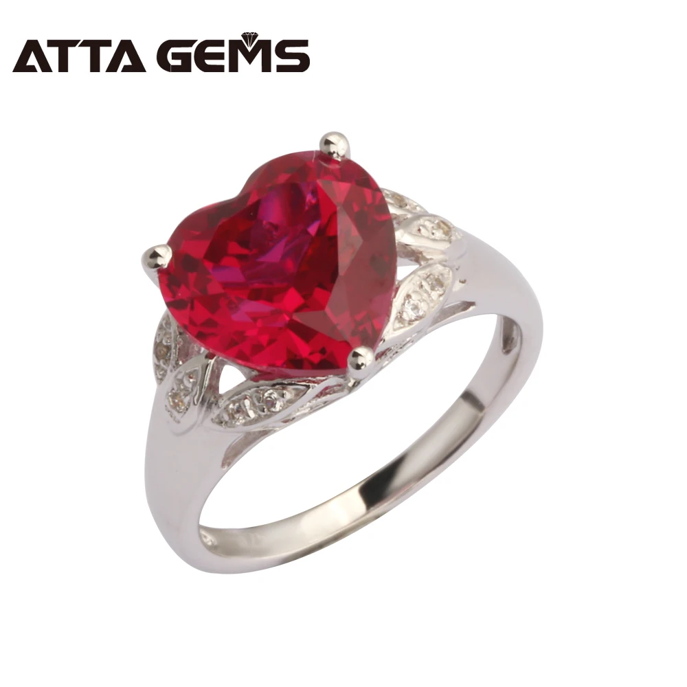 Aliexpress.com : Buy Ruby Silver Ring 4.5 Carats Ruby Solid Silver Ring
