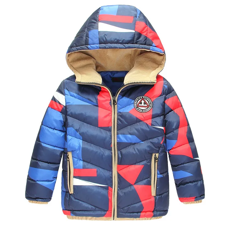 

High Quality New Brand Fashion 2016 Winter Children Down Coat/Jackets For Kids Boy's Hooded Coats Child Clothings