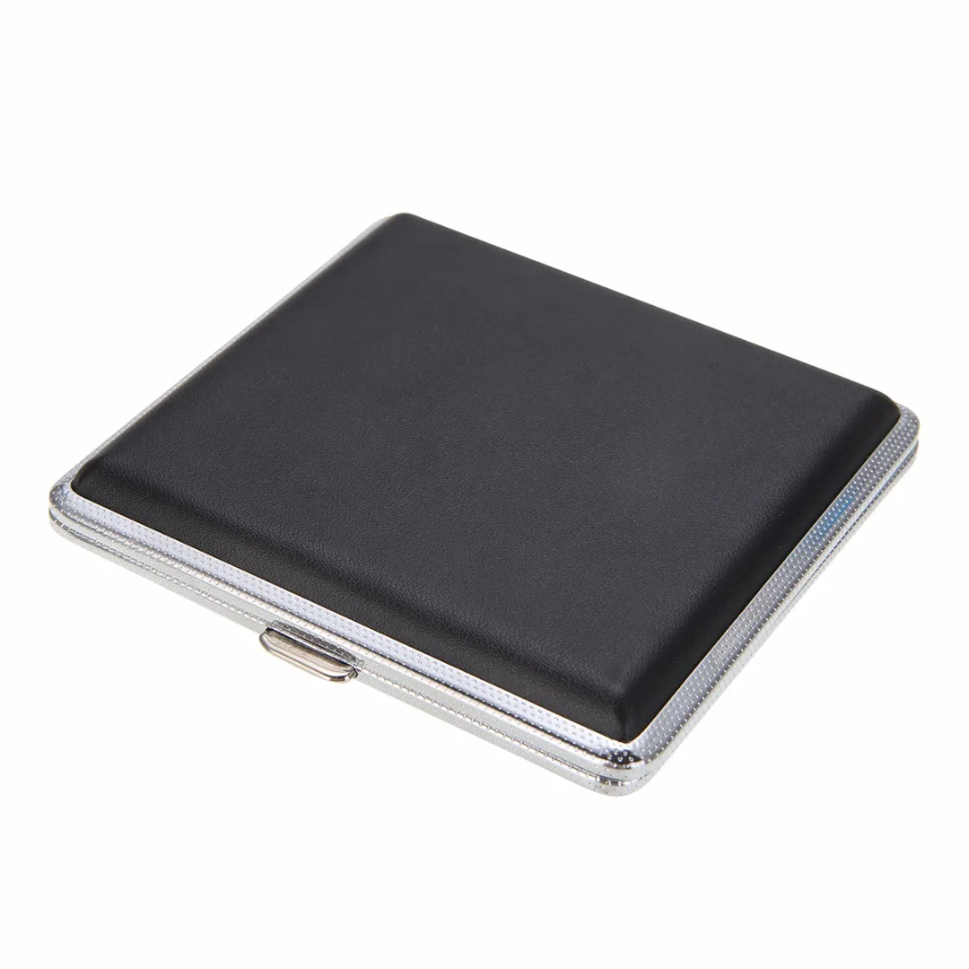 Mayitr Black Cigarette Cigar Pocket-Box Case 20pcs Pocket Cigarette For Smoking Holder Storage Container Storage