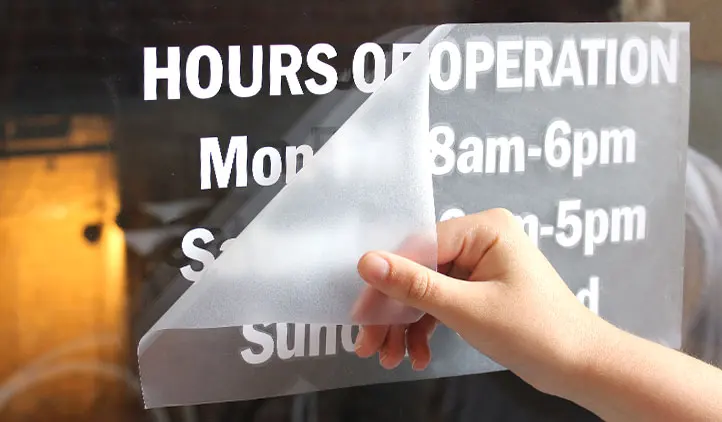 Promotional Die Cut Transfer Decal UV Protected Screen Printing Car Decals Stickers ---PX7002